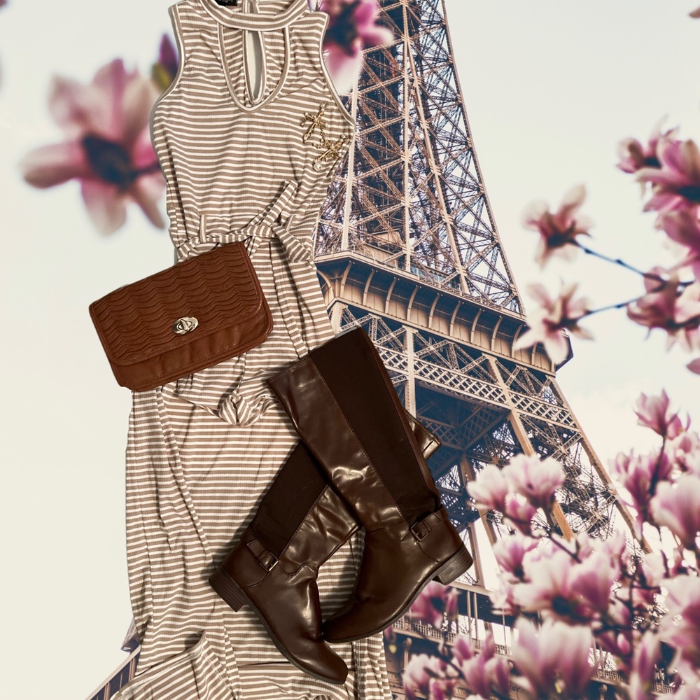 5. Merona Tall Brown Boots